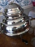                                 Silver-plate server