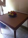                Folding table; Italian fruits & vegetables