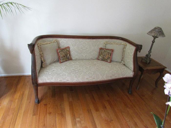 Antique parlor set