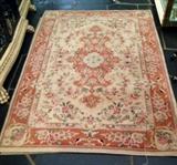 Vintage 3 x 5 Wool Rug