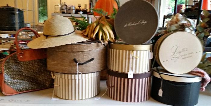 Vintage Hat Box Collection 