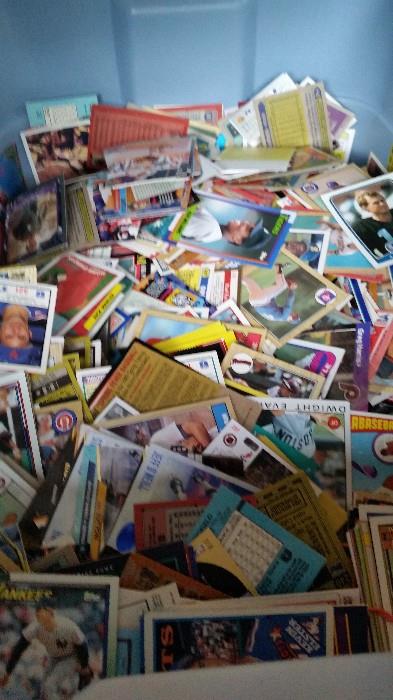 Huge Tub of Baseball Cards (Mostly 1990's)