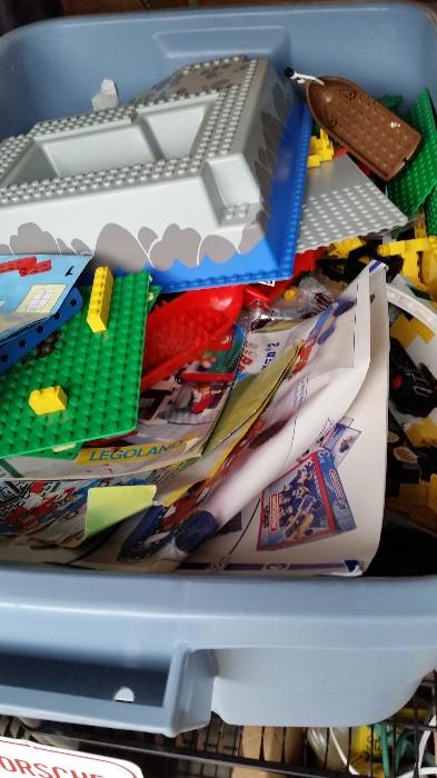 Huge Tub FULL of Legos!