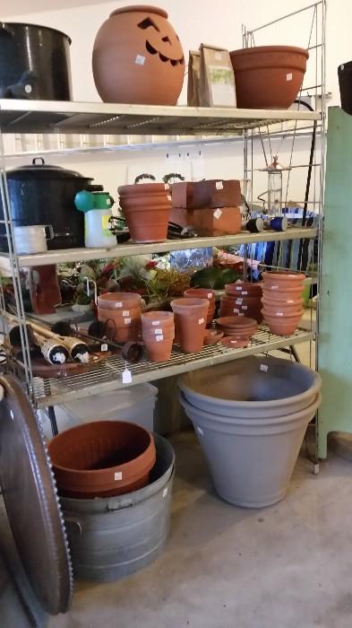 Gardening Pots & Galvanized 