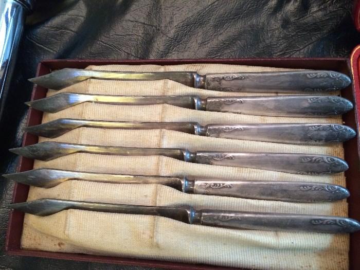 Sterling Fish knives