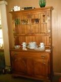 Hutch, china, glassware