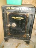 Auto Craft Tire and Supply Co. Safe, J. Baum Safe & Lock Co.  Have the combination!