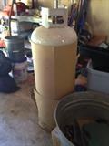 Large propane tank