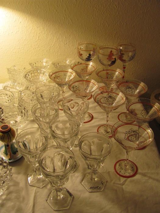 Heisey and misc. glassware