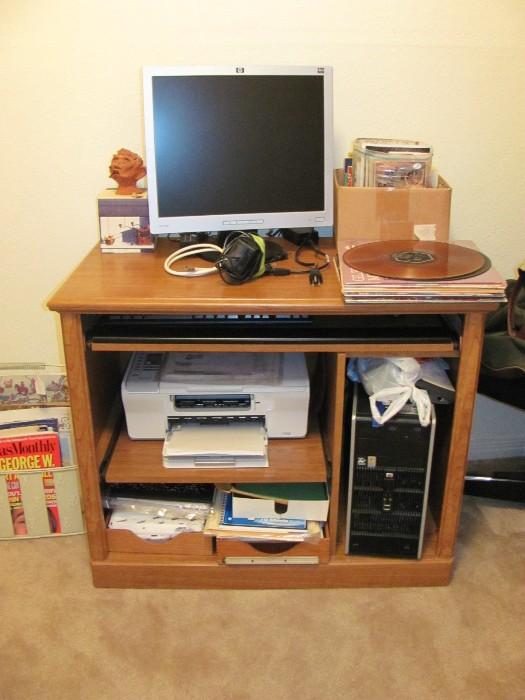 Computer and TV stand