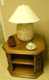 Side Table / Table Lamp