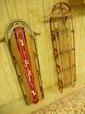 Vintage Snow Sleds