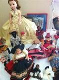 Great doll selection including Pinocchio