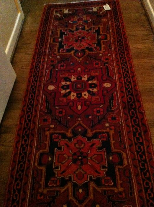                         2.7 x 7.6 Persian Heriz rug