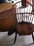Antique chair-desk