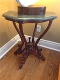 Eastlake Green Marble Top Table