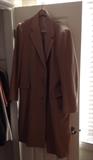 Mens' Camel Colored Wool Coat