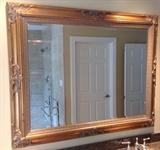 Gorgeous 60" x 46" Gilded Mirror