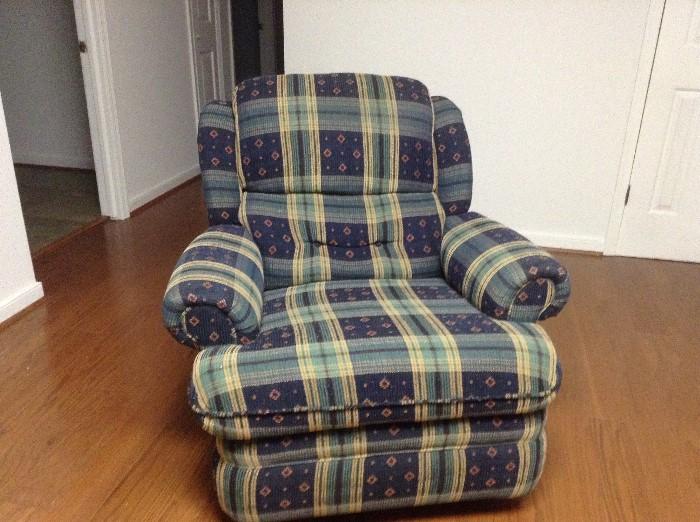 fabric reclining chair