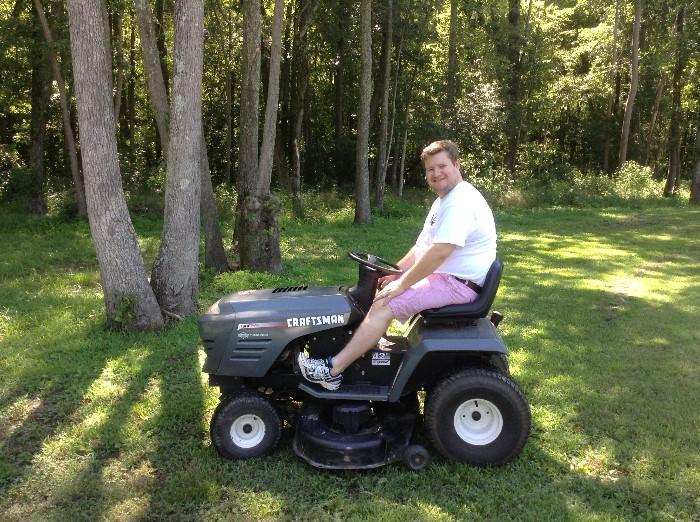 Another riding mower