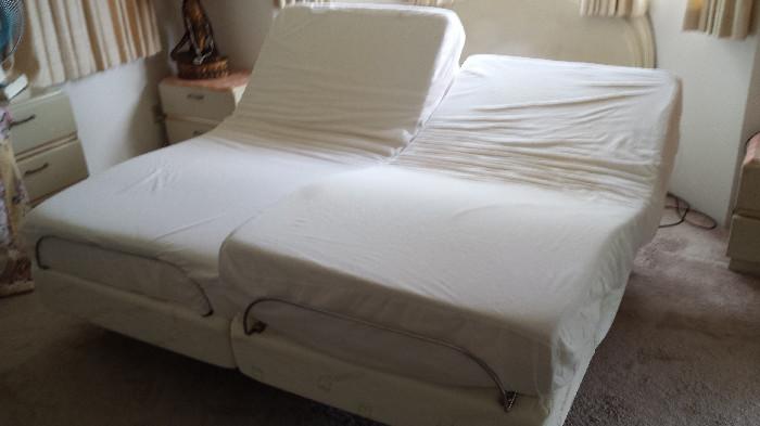 Tempurpedic  Fully Adjustable Twin Beds
