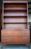 VINTAGE RWAY NORTHERN FURNITURE ( SOLID CHERRY. THE GLASS DOORS WERE REMOVED SO YOU CAN SEE THE WOOD.