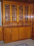Living rm, Dining rm, Study, Guest bdrm all have built in Knotty Pine Cabinets & bookshelves. Very nice