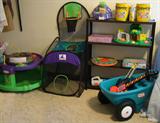 Crayola crayon paint set,kids guitars....