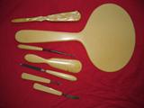 7pc vintage vanity set