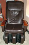 Never used Human touch Whole body leather massager/recliner chair w paperwork..