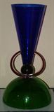 huge art glas vase