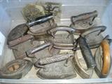 Antique iron collection
