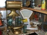 Antique "Toledo" counter scale, etc
