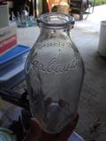Maxbauer's dairy milk bottle