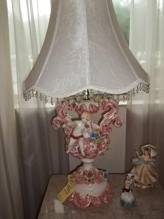 Italian ornate lamp