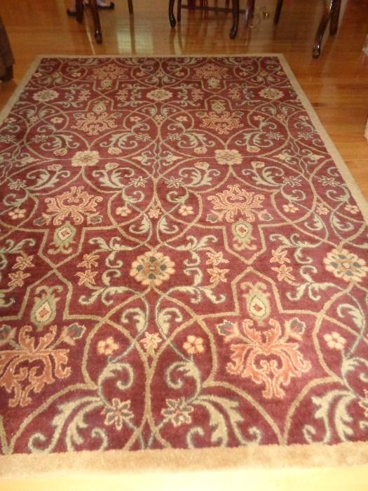 one of several area rugs