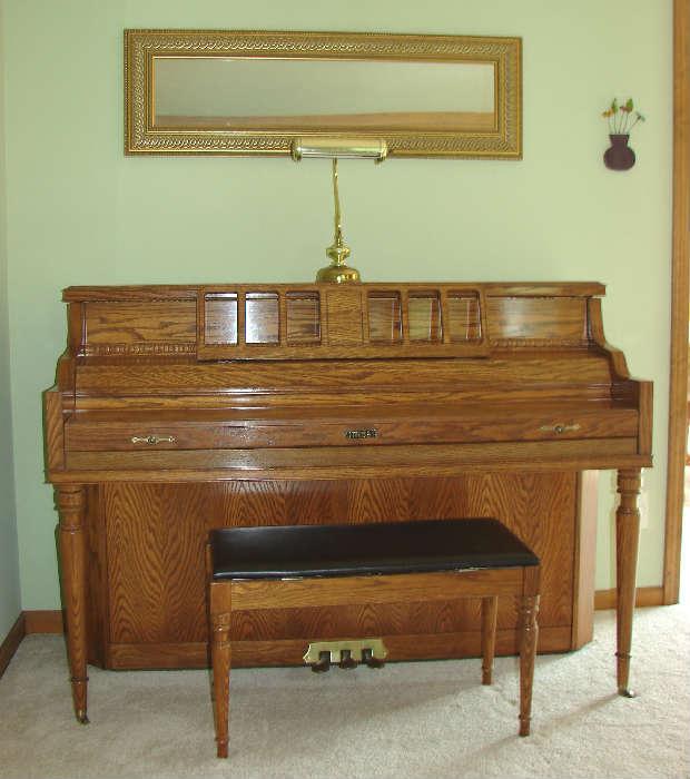 Kimball Piano & Bench 