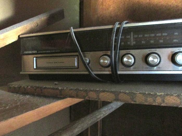 Old stereo equipment