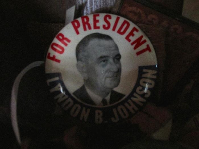 Lyndon B. Johnson pin