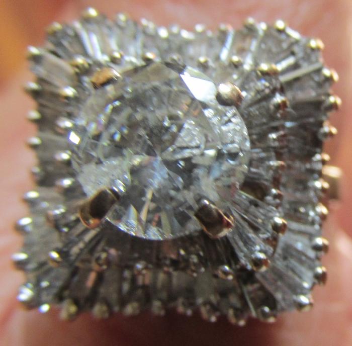 4.6 ct diamond ring appraised in 1998 for $11,900.