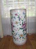 Asian-influenced umbrella stand