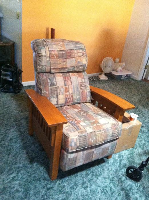 Mission style chair