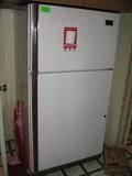 Hot point refrigerator. 19 ft.³. 64 high, 33 white, 30 1D.