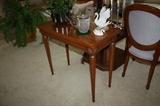 Game Table - Fold out Antique Mid Century Hollywood Regency - Henredon I believe