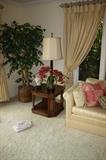 Artificial plants and trees Frederick Cooper lamps bust of paris - couch not available