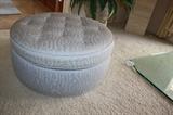 Mid Century ottoman - large