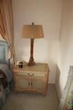 Marboro lamps - pair - marble!  Baker bedroom set