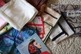 Silk scarves