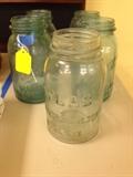 vintage canning jars
