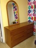 Scan dresser with mirror